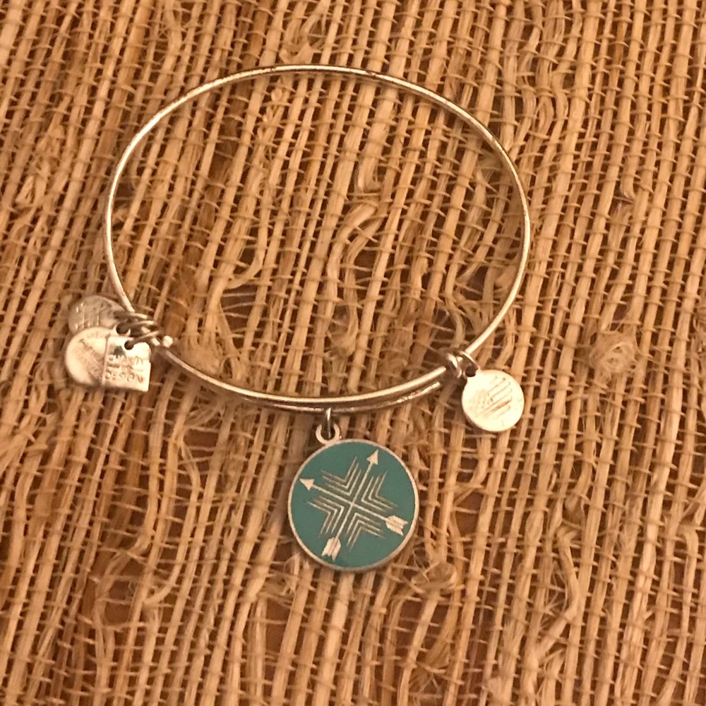 Alex And Ani Arrow Charm Bracelet